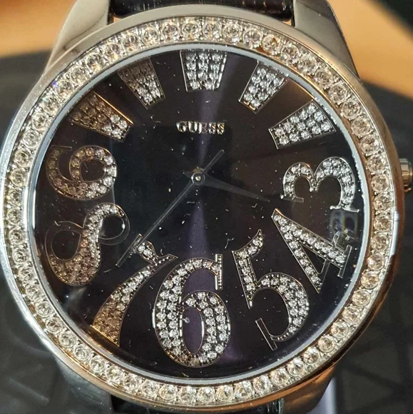 Guess | Accessories | Guess G8585l Silverblack Rhinestone  display picture 1